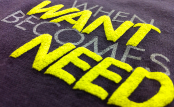 sablon kaos flocking