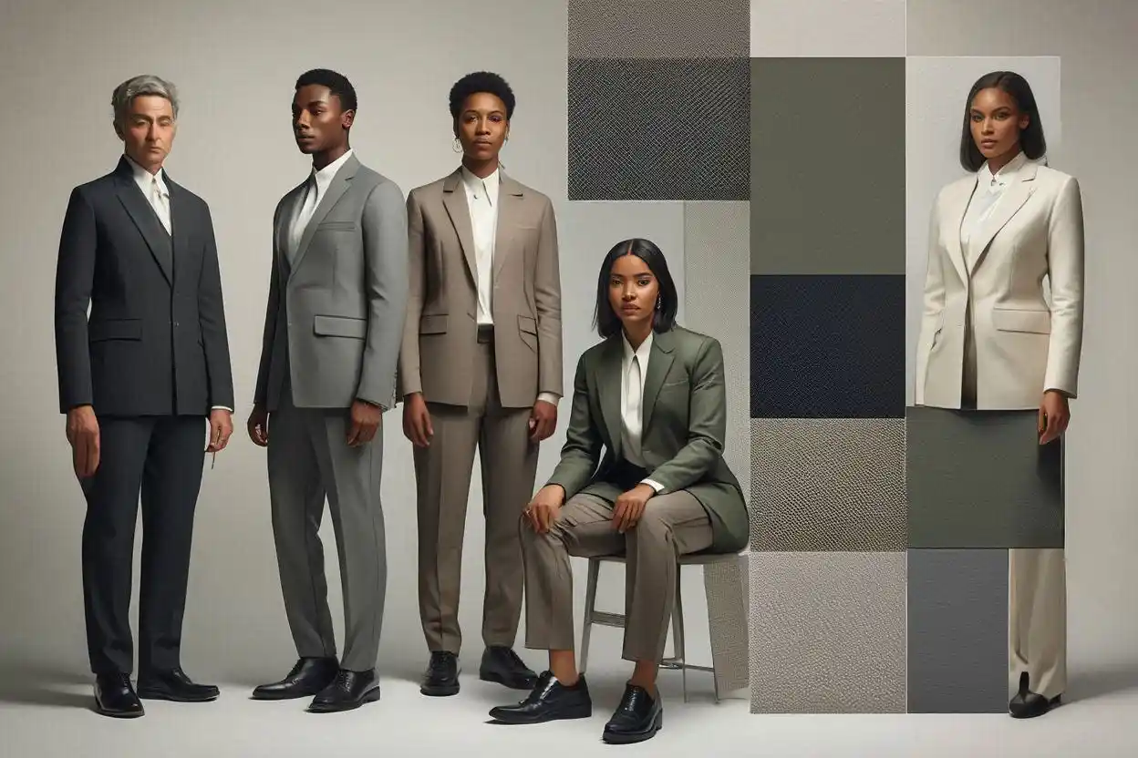 Tren seragam kerja modern dengan smart fabric dan desain minimalis sustainable