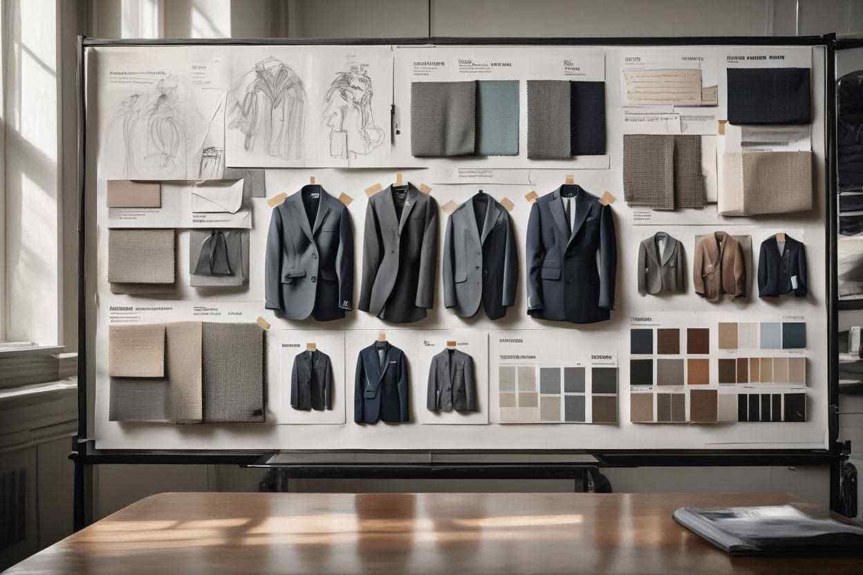 Referensi seragam kerja modern dengan desain kontemporer dan potongan slim fit untuk karyawan profesional