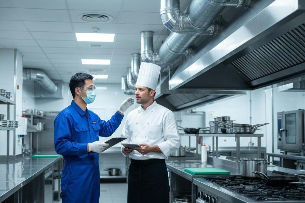 Ducting Ventilasi Dapur Performa Maksimal