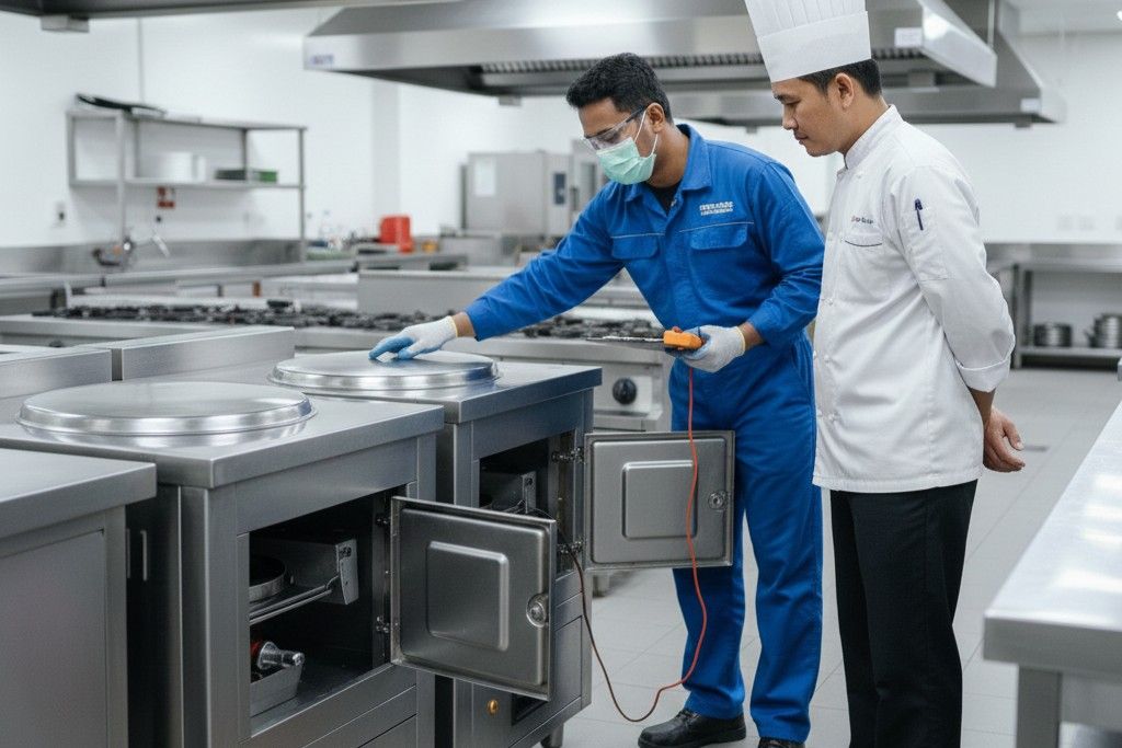 Rice Steamer Panas Tidak Merata