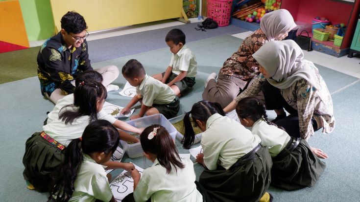 tempat edukasi anak tk guru kreatif