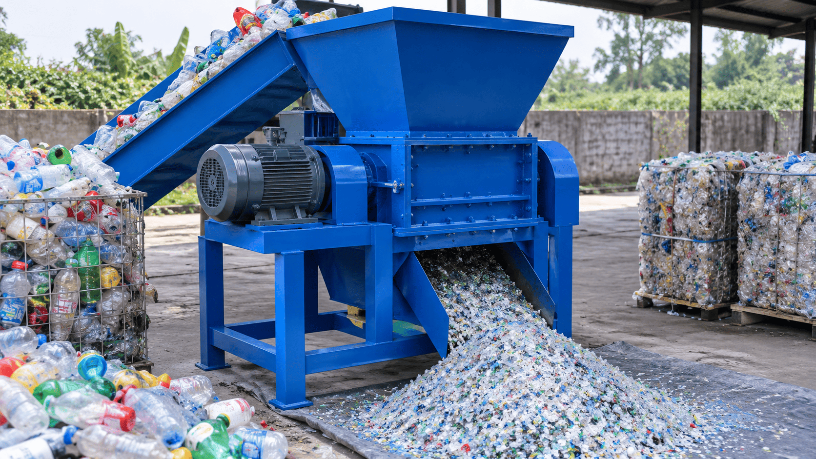 sampah hasil cacahan dimanfaatkan apa