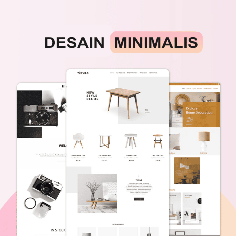 Standar Tampilan Website Perusahaan Modern