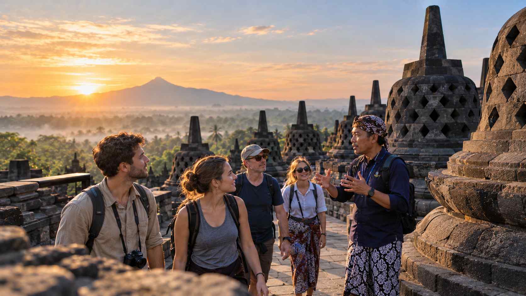 Borobudur tourism experience