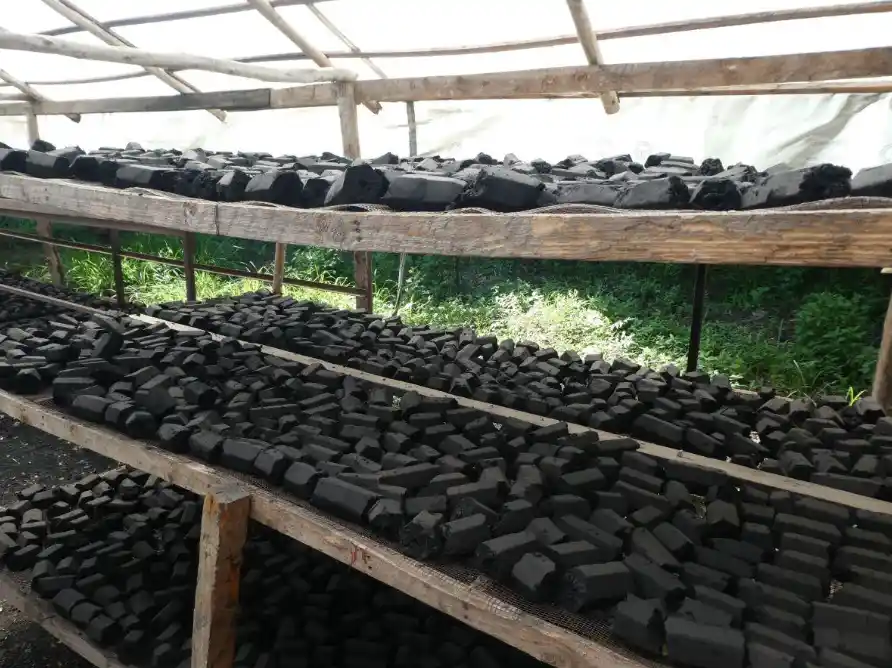 Fungsi pengeringan bahan baku briket